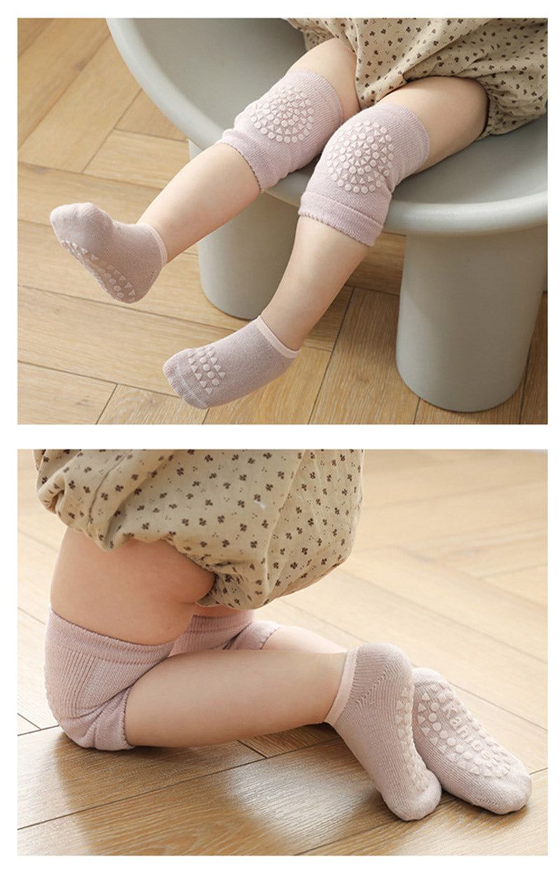 Ensemble de genouillères et chaussettes pour bébé