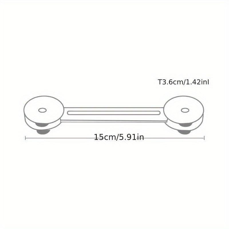 5pcs Youngsters Safety Drawer Locks - Multi-Use Strap Latches for Cabinets, Fridges & Toilets