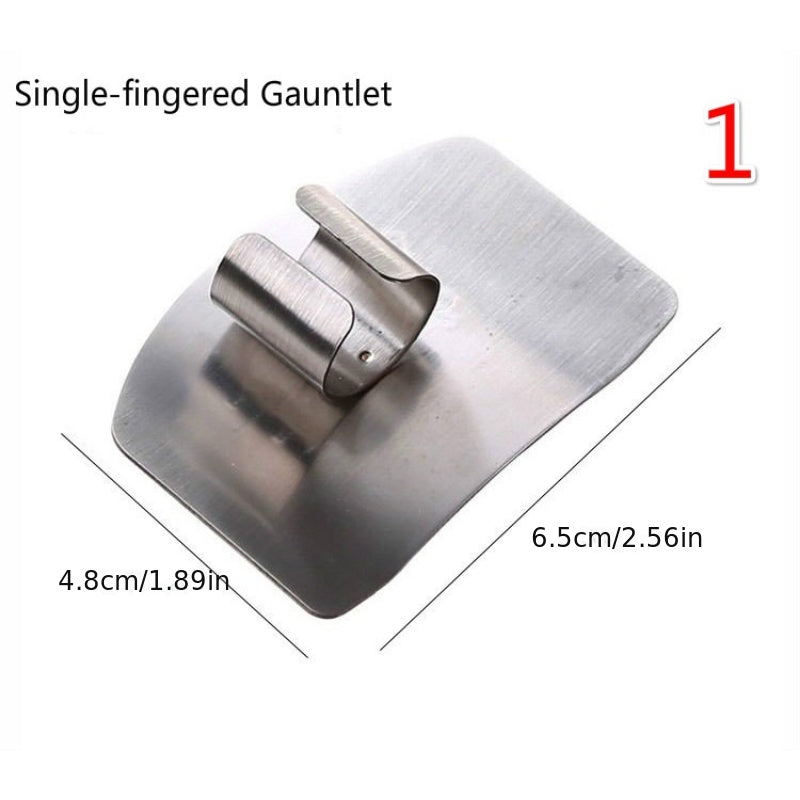 1pc, Finger Guard Stainless Steel Finger Guard For Slicing Reusable Finger Guard Kitchen Finger Guard Metal Finger Guard Cutting Protector Safety Cutting Tools Kitchen Accessaries Kitchen Tools Kitchen Accessories