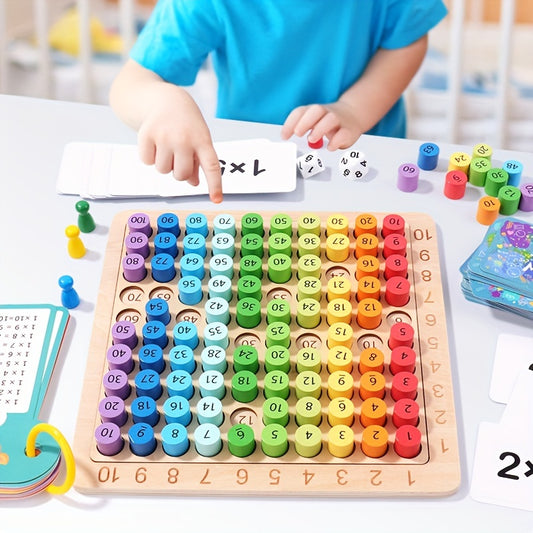 Jouet mathématique de table de multiplication