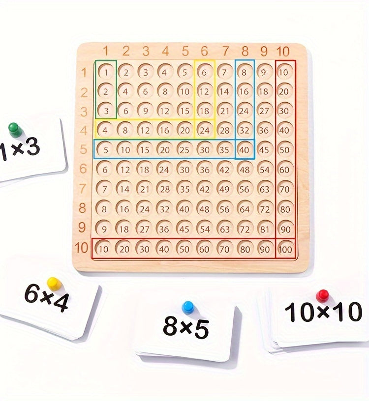 Jouet mathématique de table de multiplication