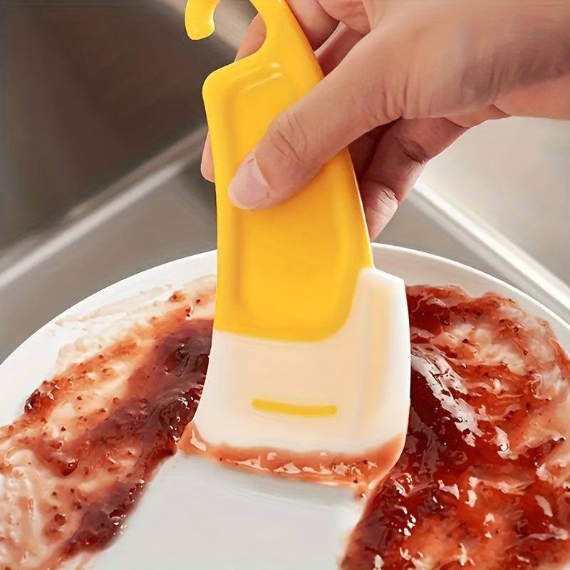 Grattoir de cuisine en silicone pour huile et graisse