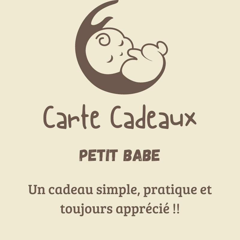 Carte Cadeaux Petit Babe - Petit Babe