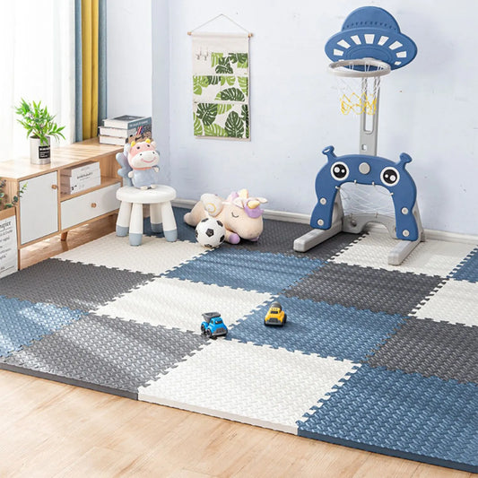 Lot de 16 tapis de jeu pour bébé en mousse