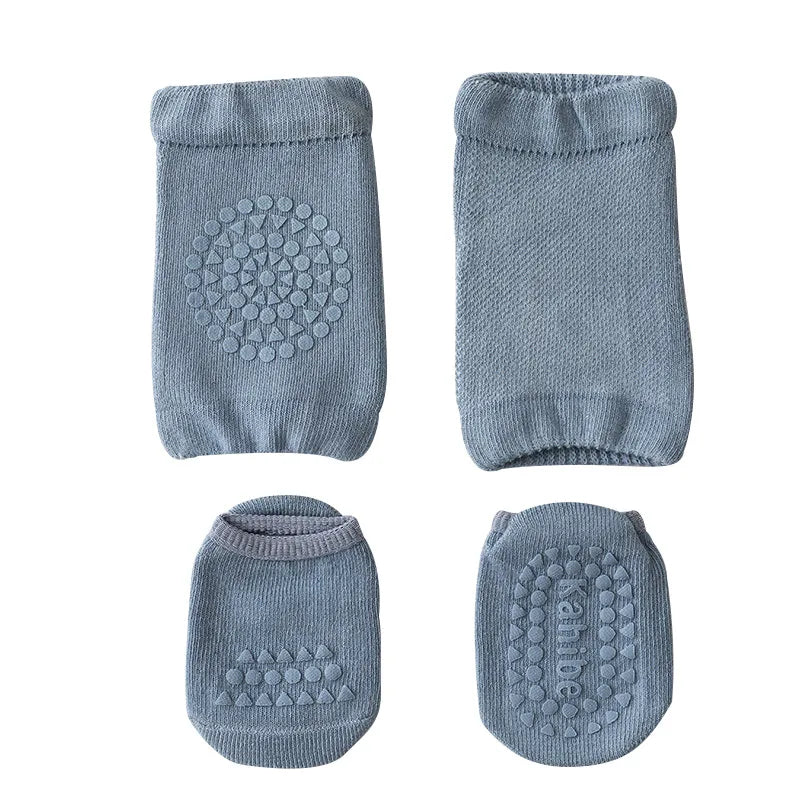 Ensemble de genouillères et chaussettes pour bébé