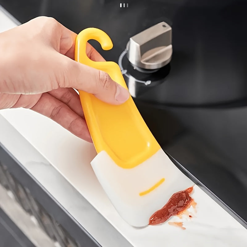 Grattoir de cuisine en silicone pour huile et graisse